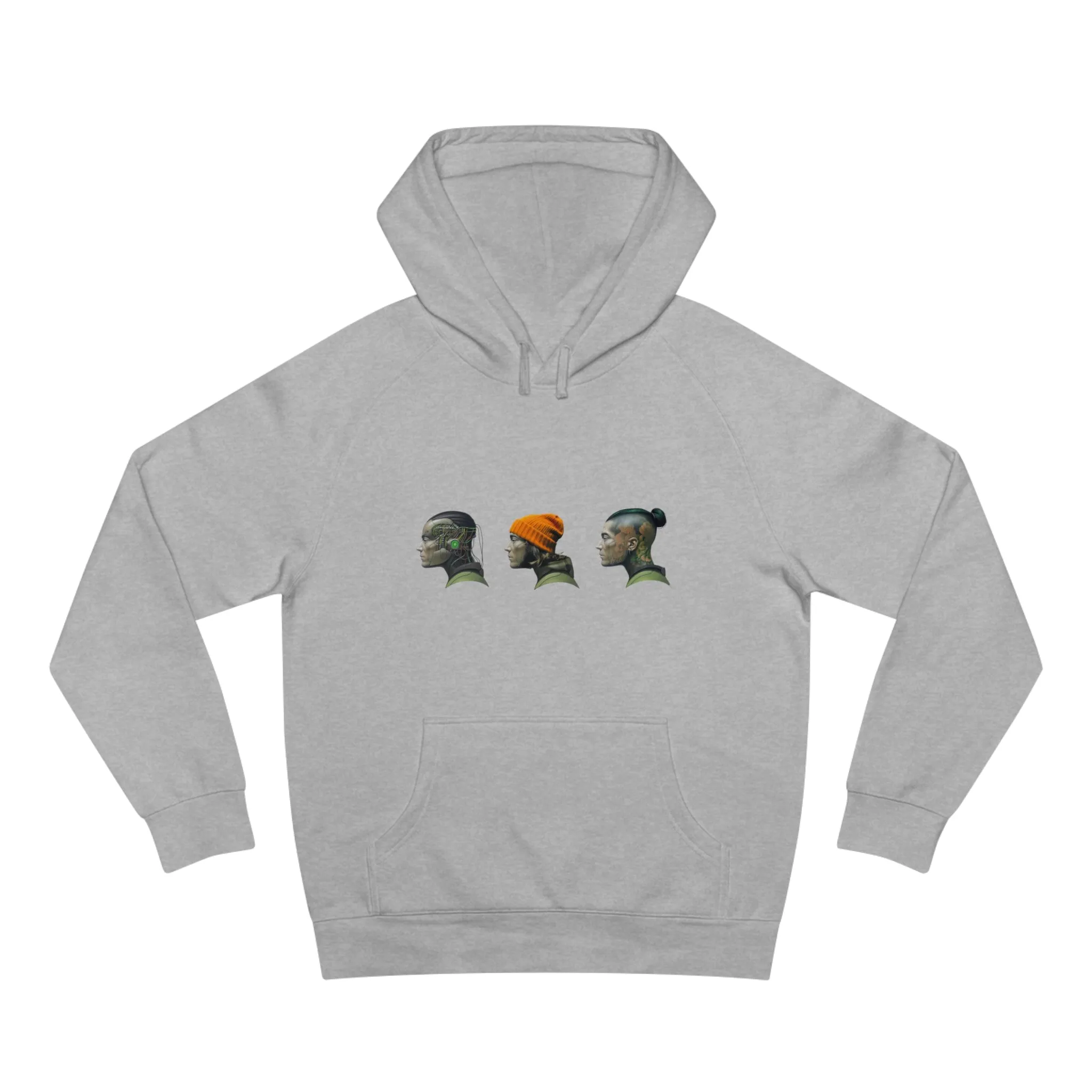 3 Heads Design - Unisex Supply Hoodie