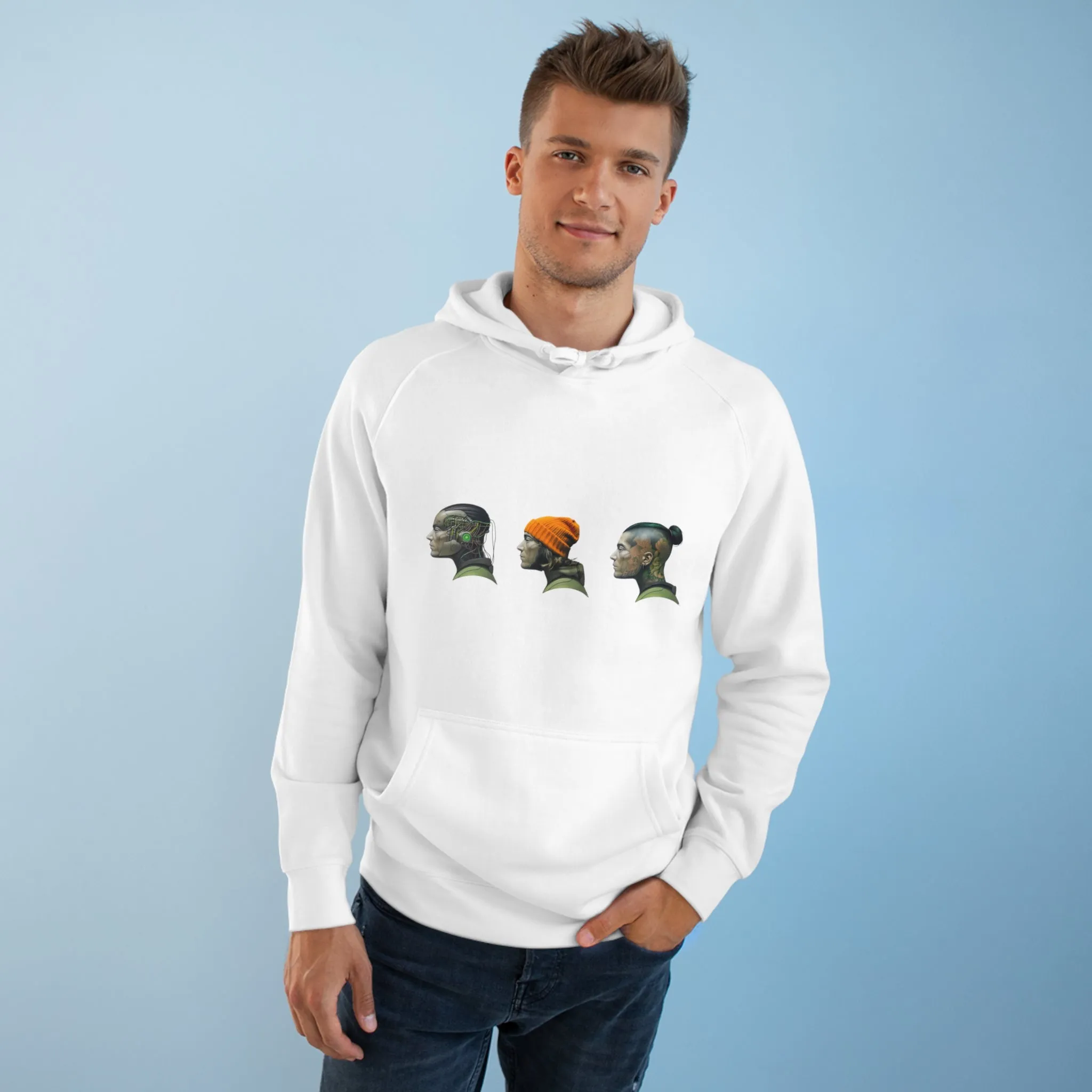 3 Heads Design - Unisex Supply Hoodie