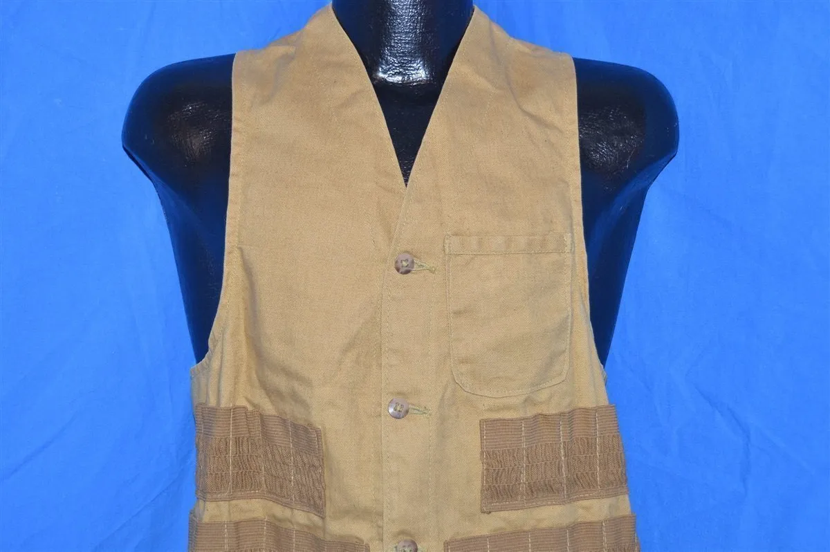 50s American Field Brown Duck Hunting Vest Small