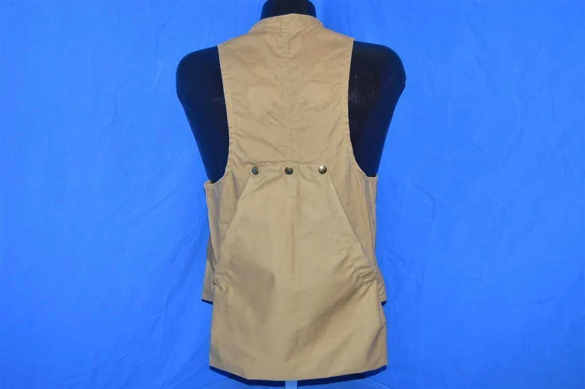 50s American Field Brown Duck Hunting Vest Small