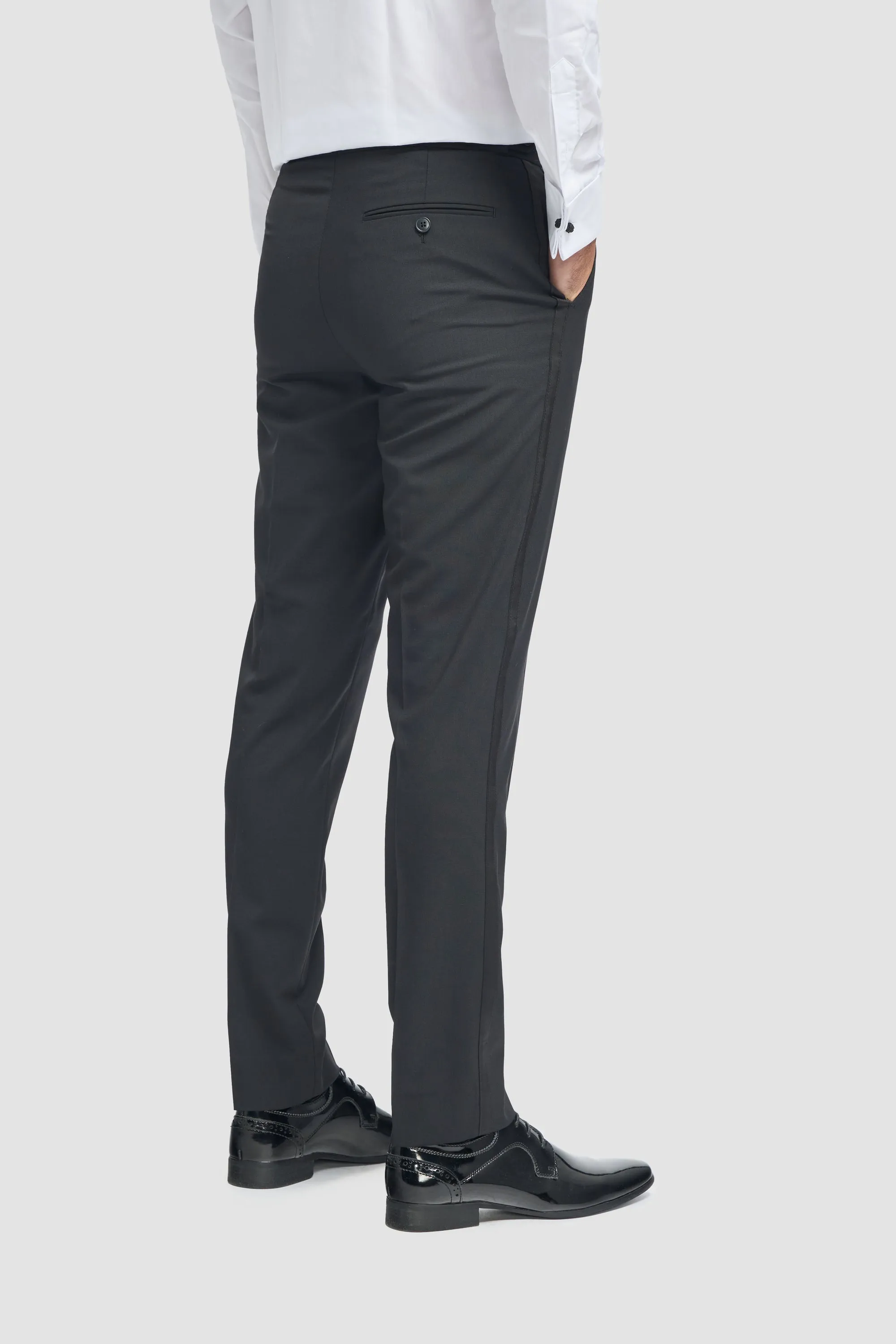 Aspen Black Two Piece Suit