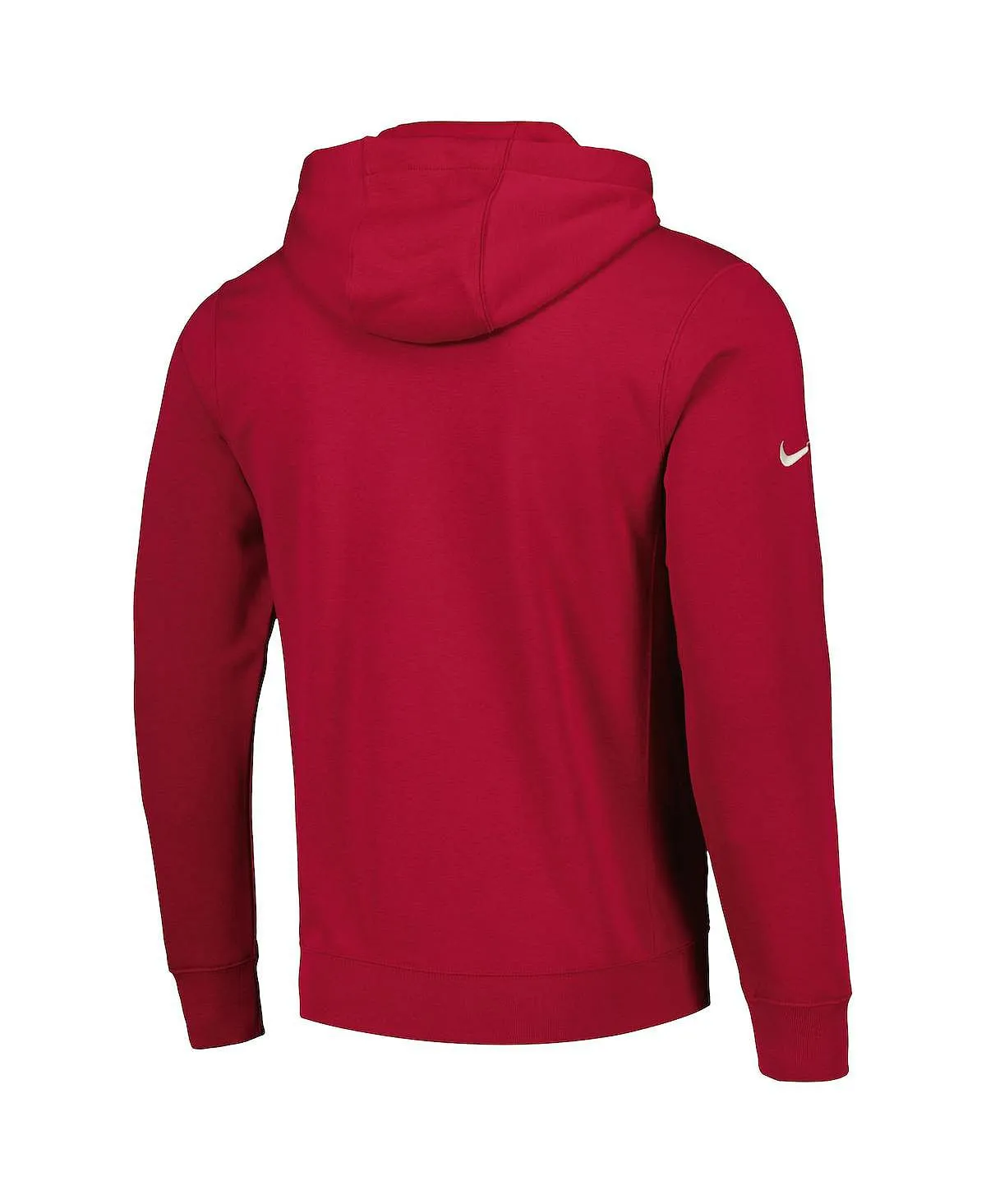 Barcelona Club Nike Men's Red Fleece Full Zip Sweatshirt