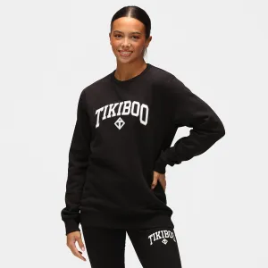 Black Athleisure Sweatshirt