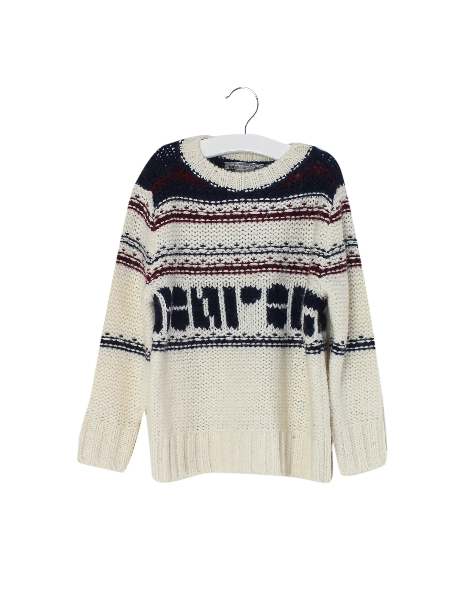 Bonpoint Knit Sweater 4 - 8Y