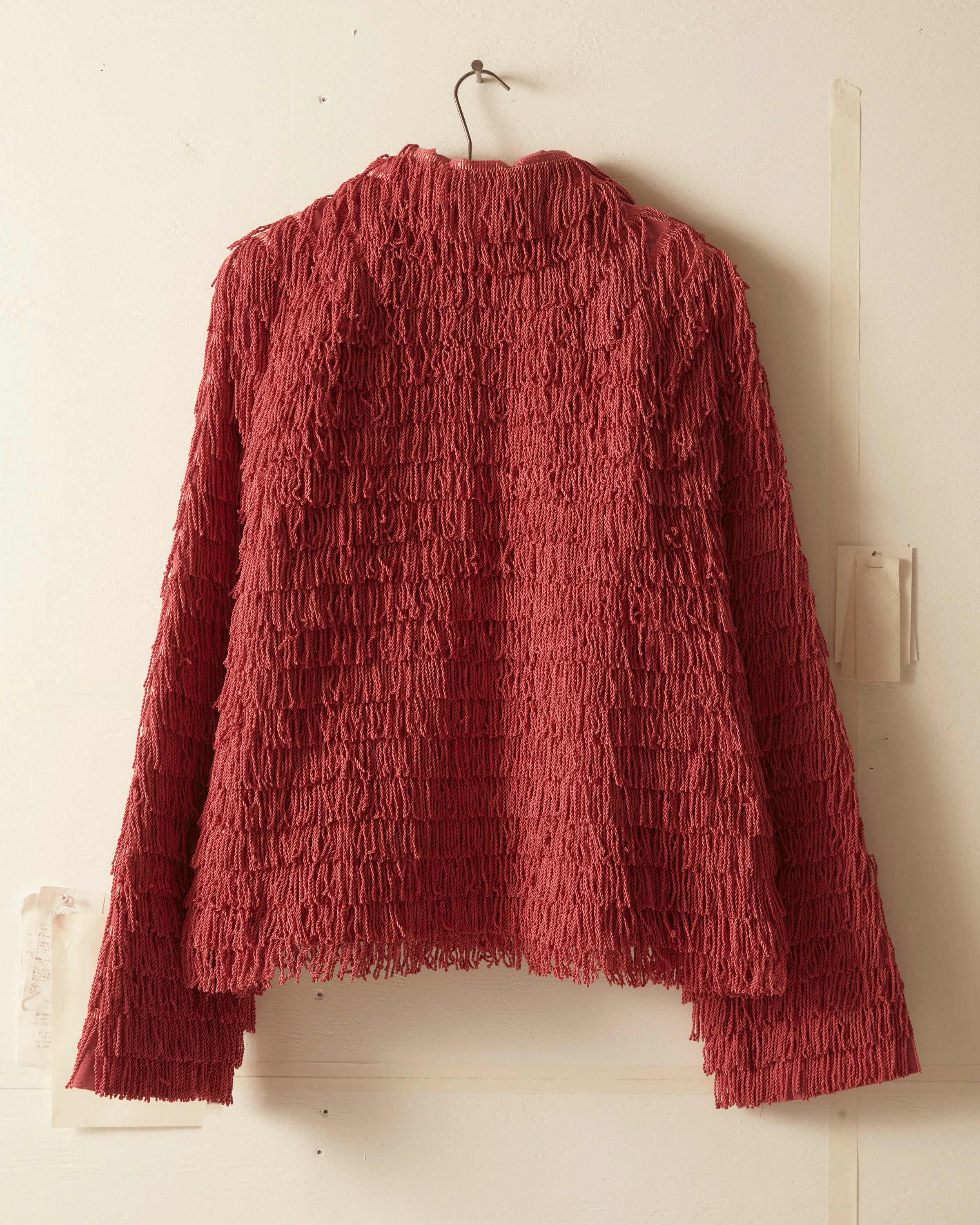 Bullion Fringe Car Coat