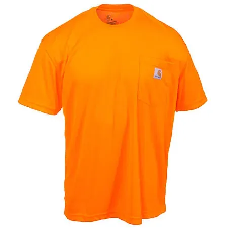 Cahartt Men's Force Color Enhanced Short Sleeve T-Shirt | Brite Orange