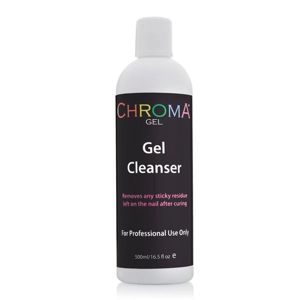 Chroma Gel Gel Polish Cleanser – Effortlessly Remove Sticky Residue with Low Odour Formula