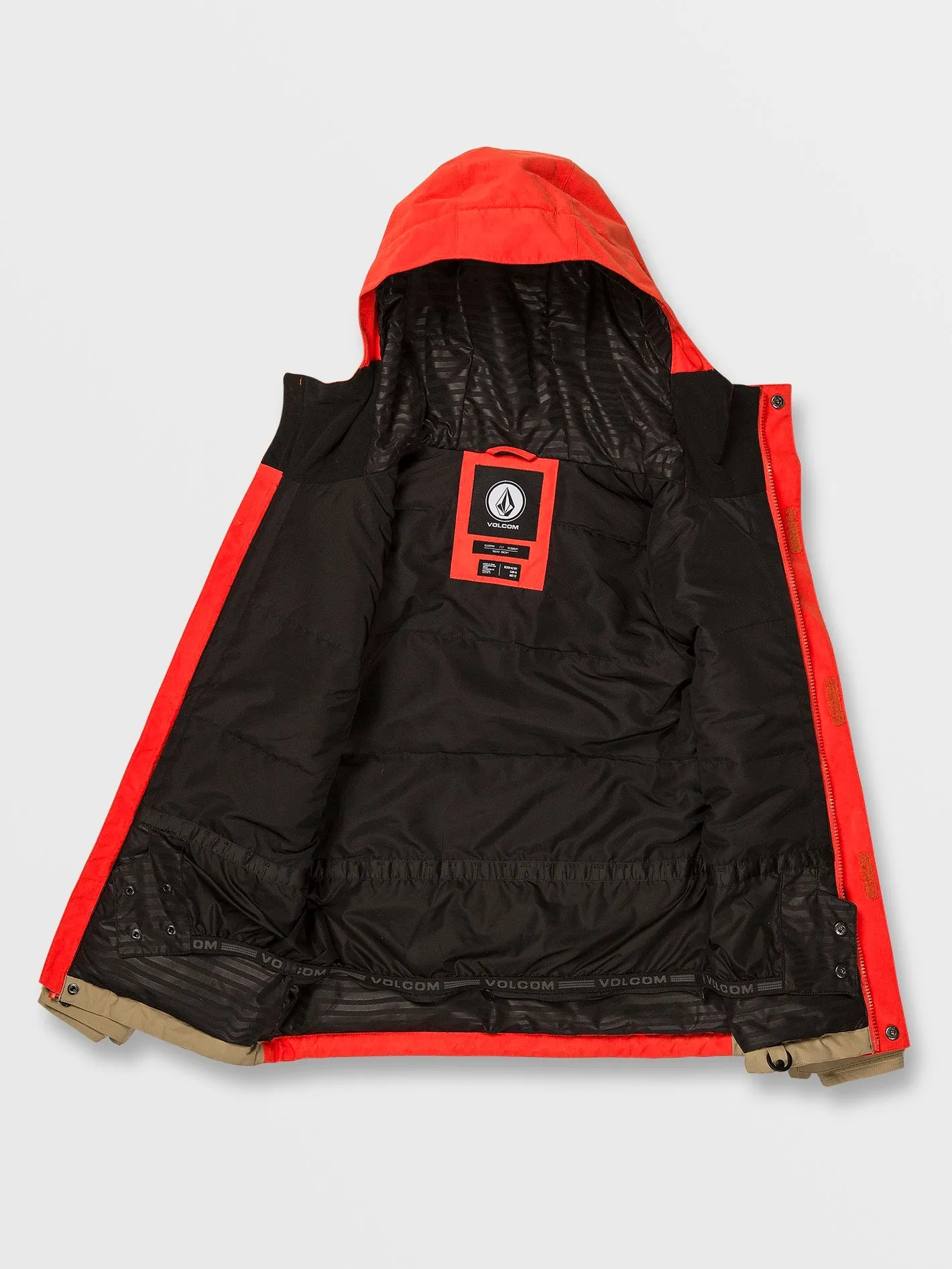 Kids Vernon Insulated Jacket - Orange Shock