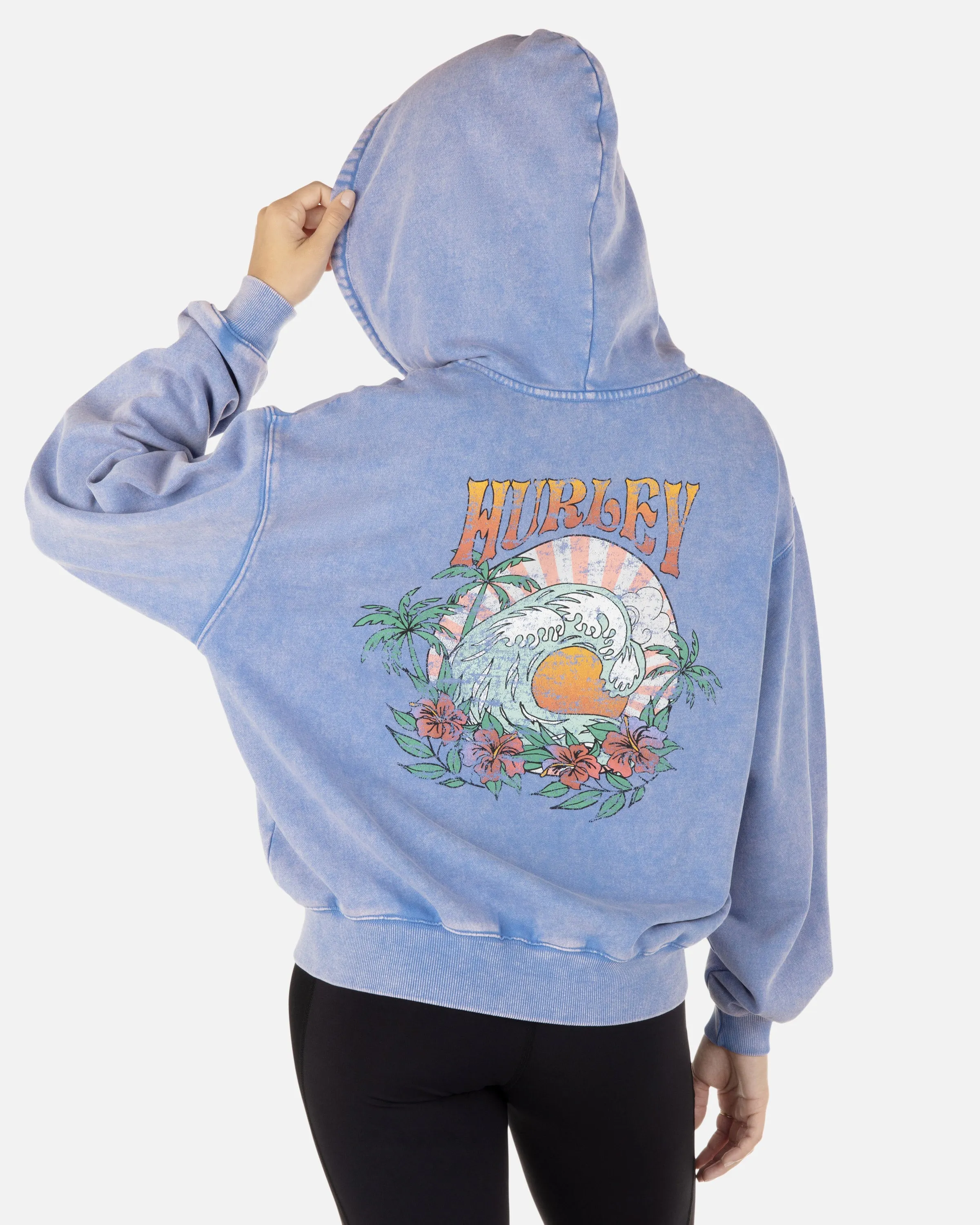 Life In The Sun Boyfriend Zip Up Hoodie