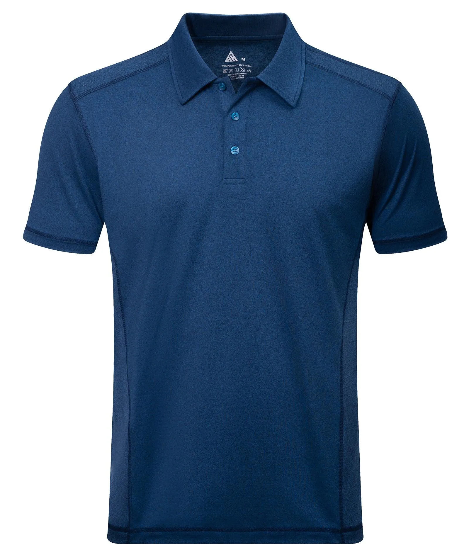 Men's Dry Fit Moisture Wicking Micropique Polo Shirts-ZPK007847