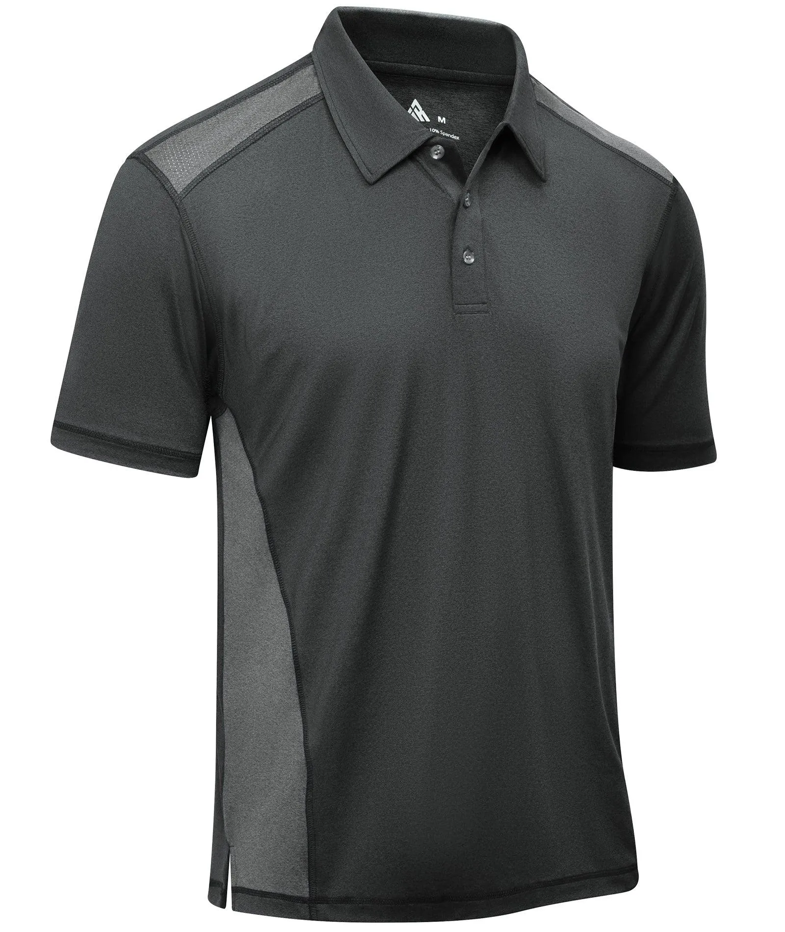 Men's Dry Fit Moisture Wicking Micropique Polo Shirts-ZPK007847