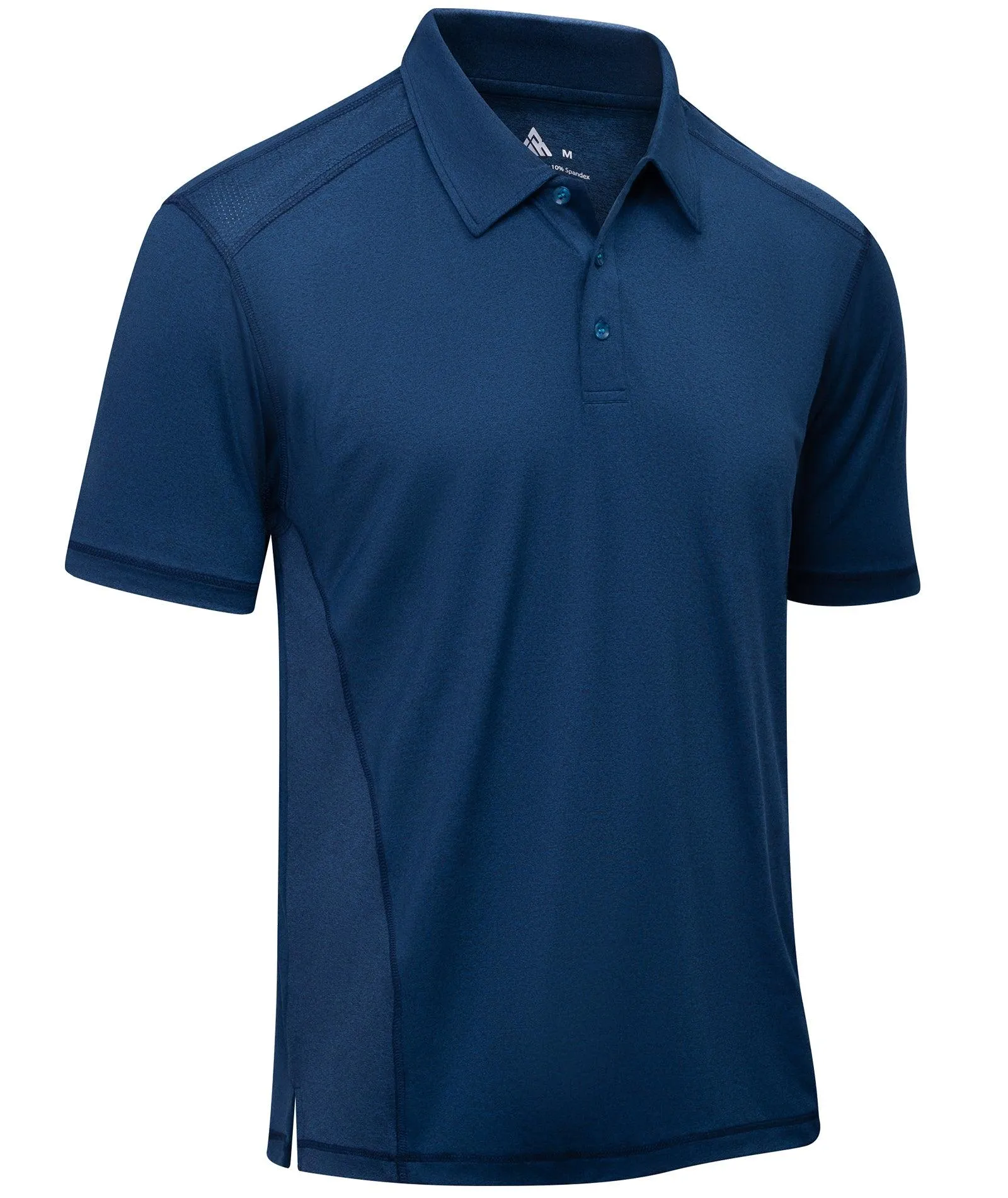 Men's Dry Fit Moisture Wicking Micropique Polo Shirts-ZPK007847