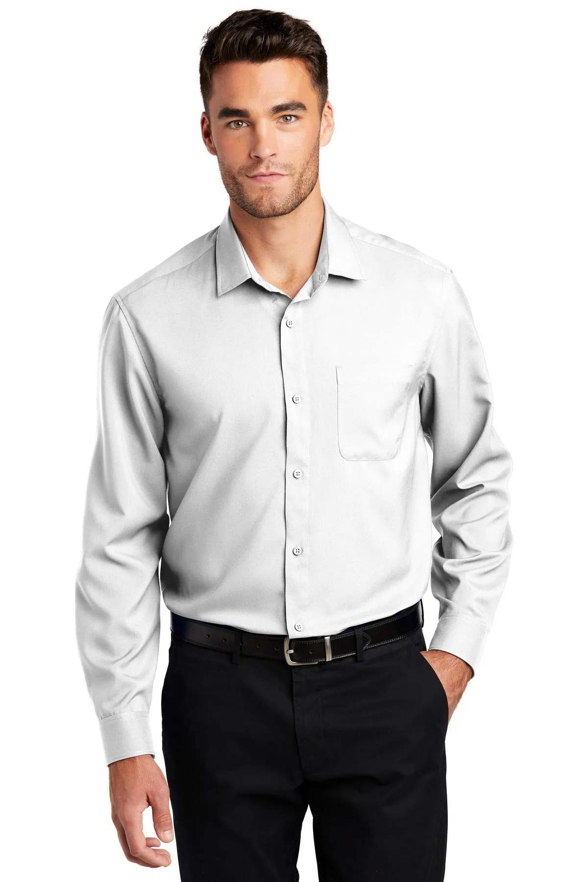 Port Authority Long Sleeve Performance Staff Shirt W401