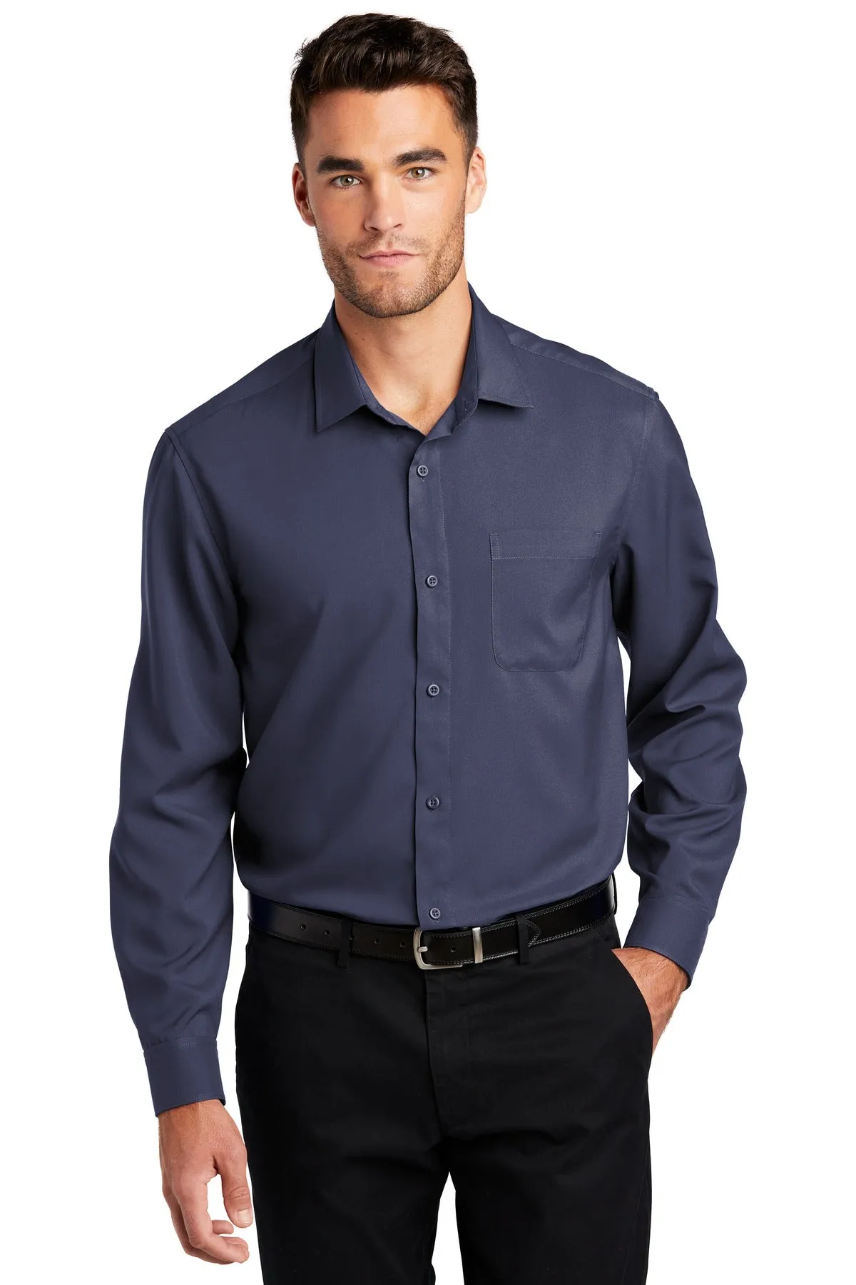 Port Authority Long Sleeve Performance Staff Shirt W401