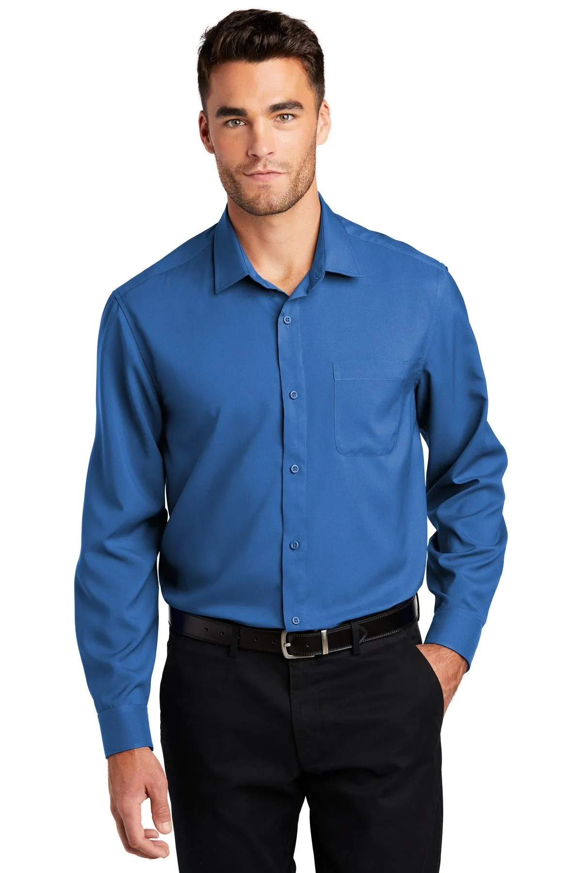 Port Authority Long Sleeve Performance Staff Shirt W401