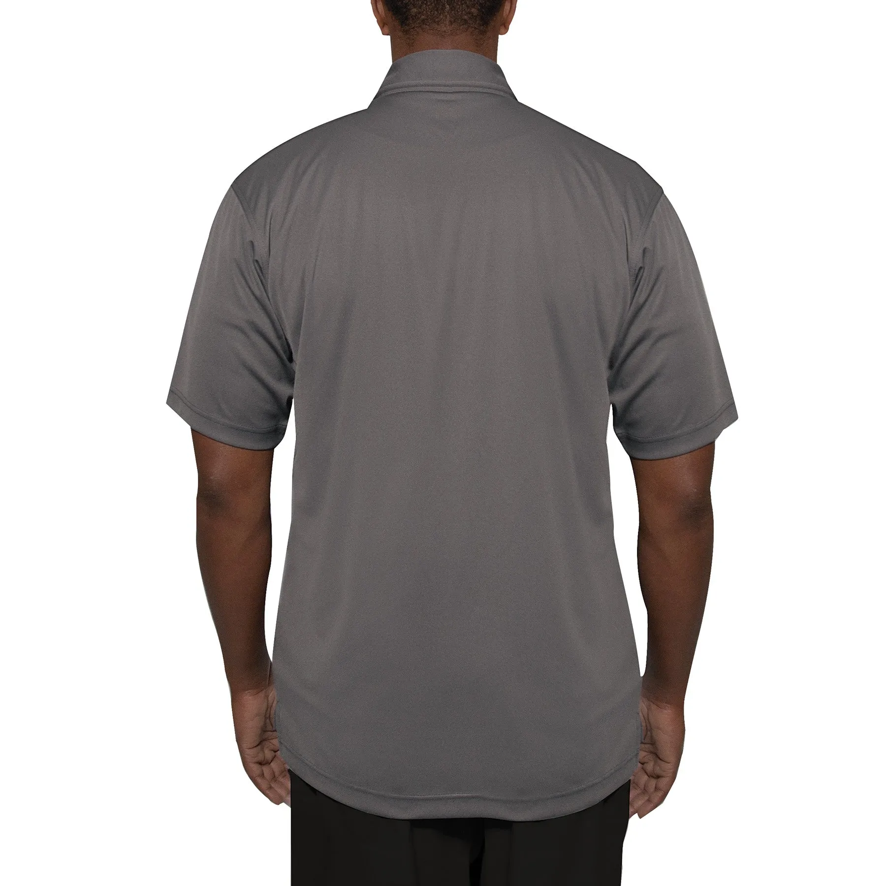 Rothco Moisture Wicking Security Polo Shirt / Grey