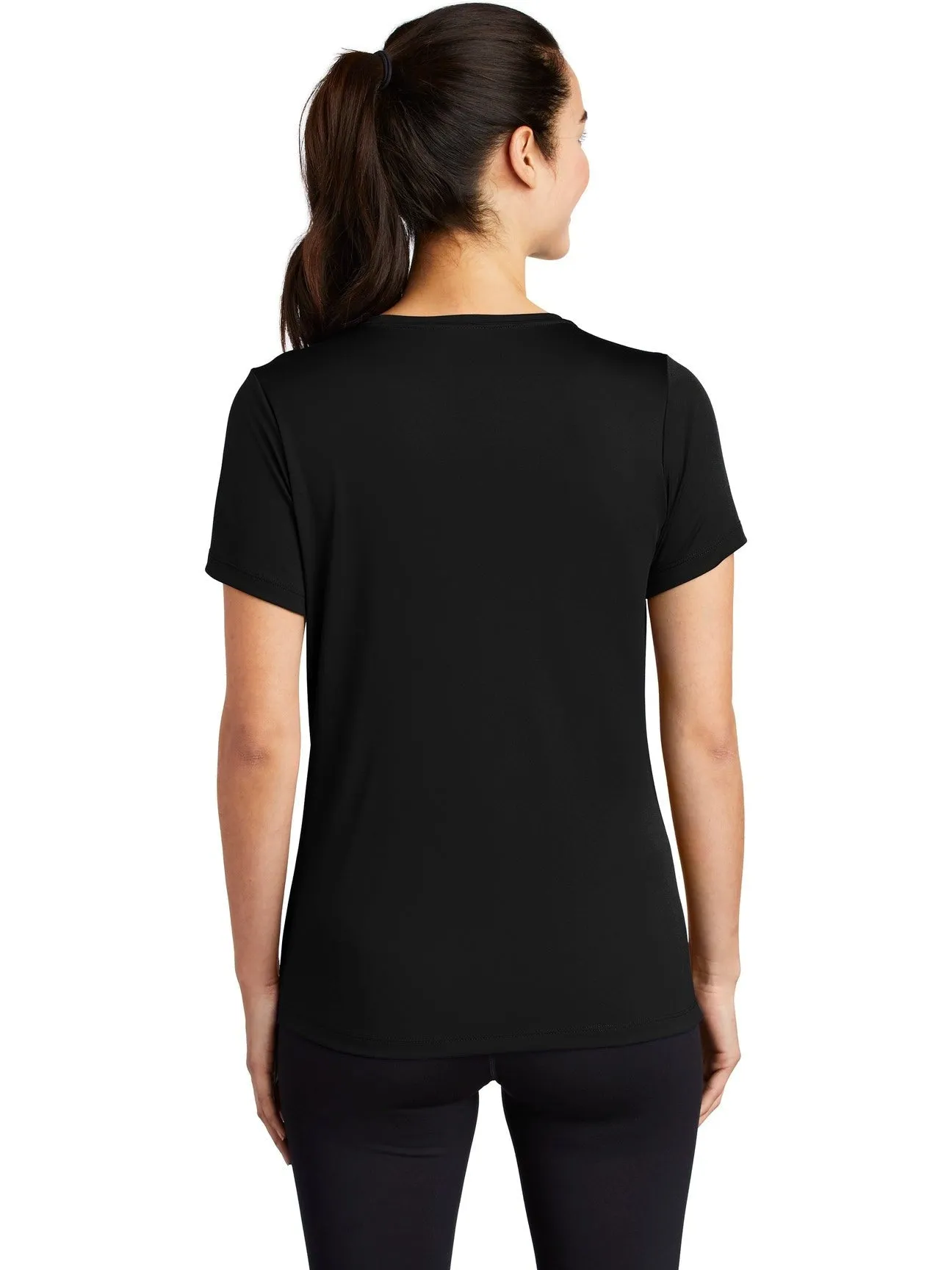 Sport-Tek Ladies Posi-Uv Pro Scoop Neck Tee