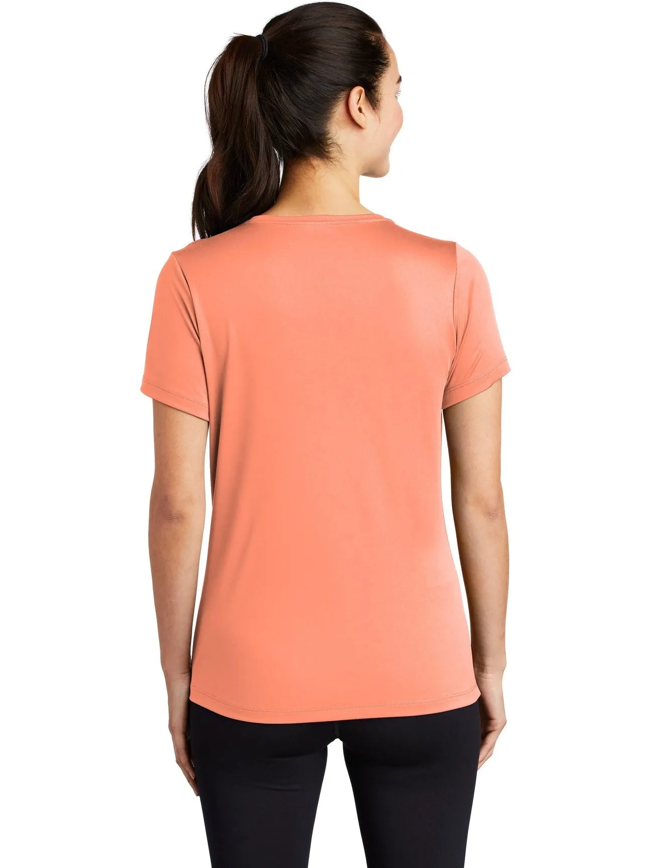 Sport-Tek Ladies Posi-Uv Pro Scoop Neck Tee