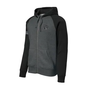 The Old Guard Color Block Zip Up Hoodie