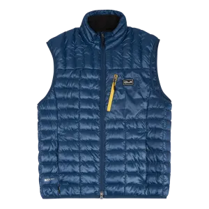 Water-Repellent Down Vest Raleigh Blue