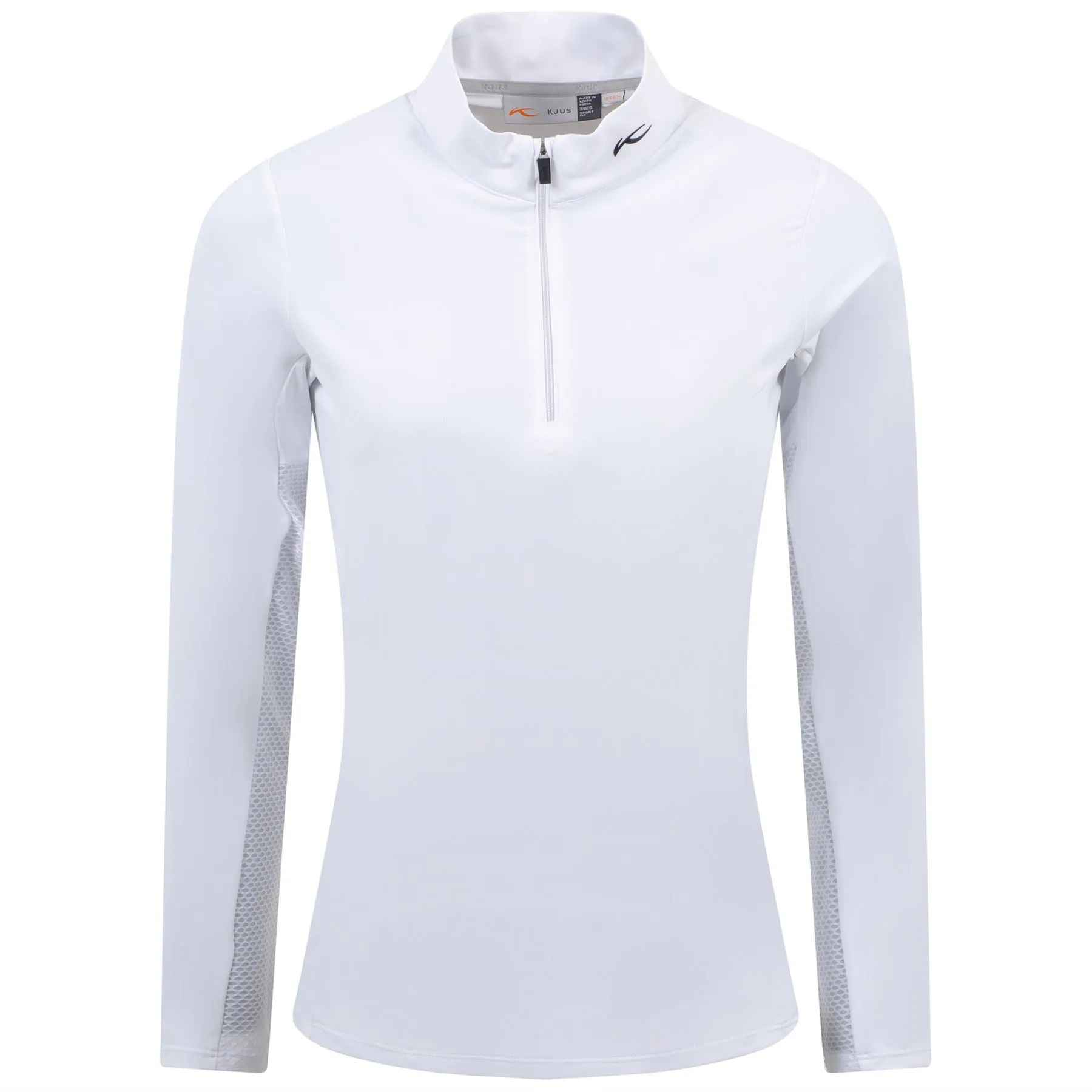 Womens Sunshine Sport Half Zip White - 2025