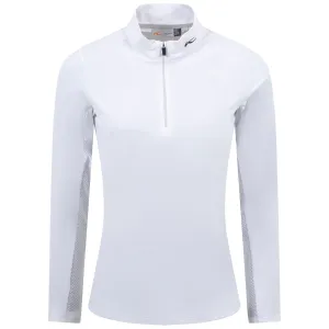 Womens Sunshine Sport Half Zip White - 2025