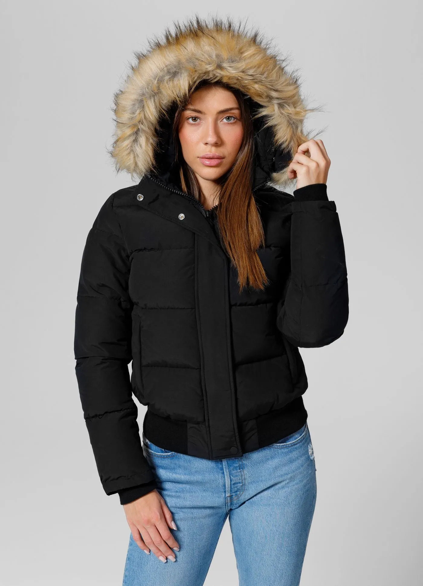 Women's winter hooded jacket Azalea